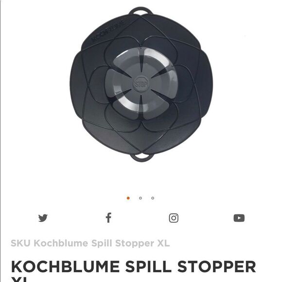 Kochblume Spill stopper with gift box - Picture 5 of 6